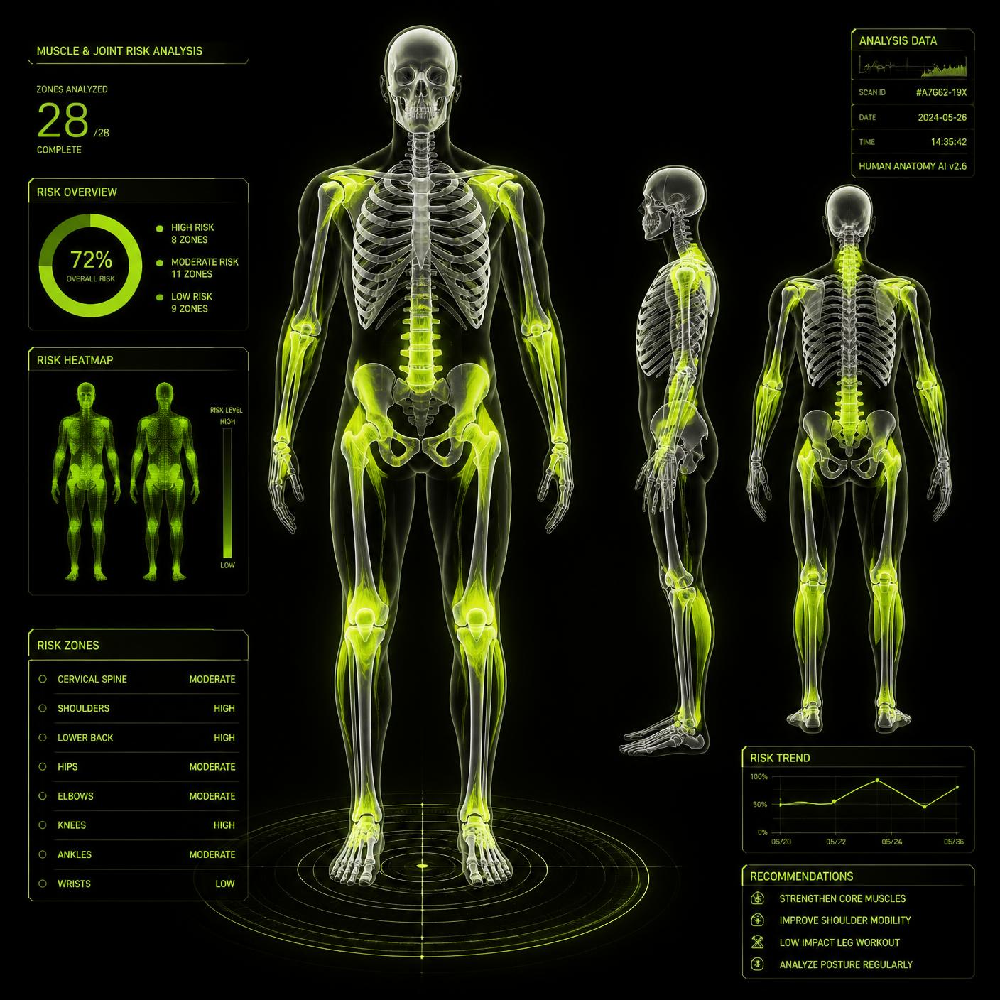 3D anatomy visualization